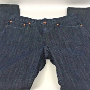 Men's Levis 511 Dark Wash Slim Straight Blue Jeans